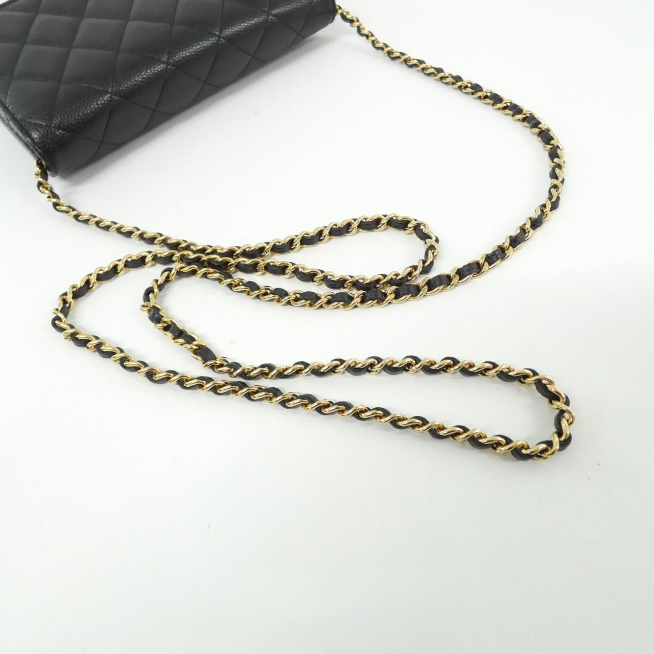 Chanel Timeless Classic Line Chain Wallet Shoulder Bag — view 5