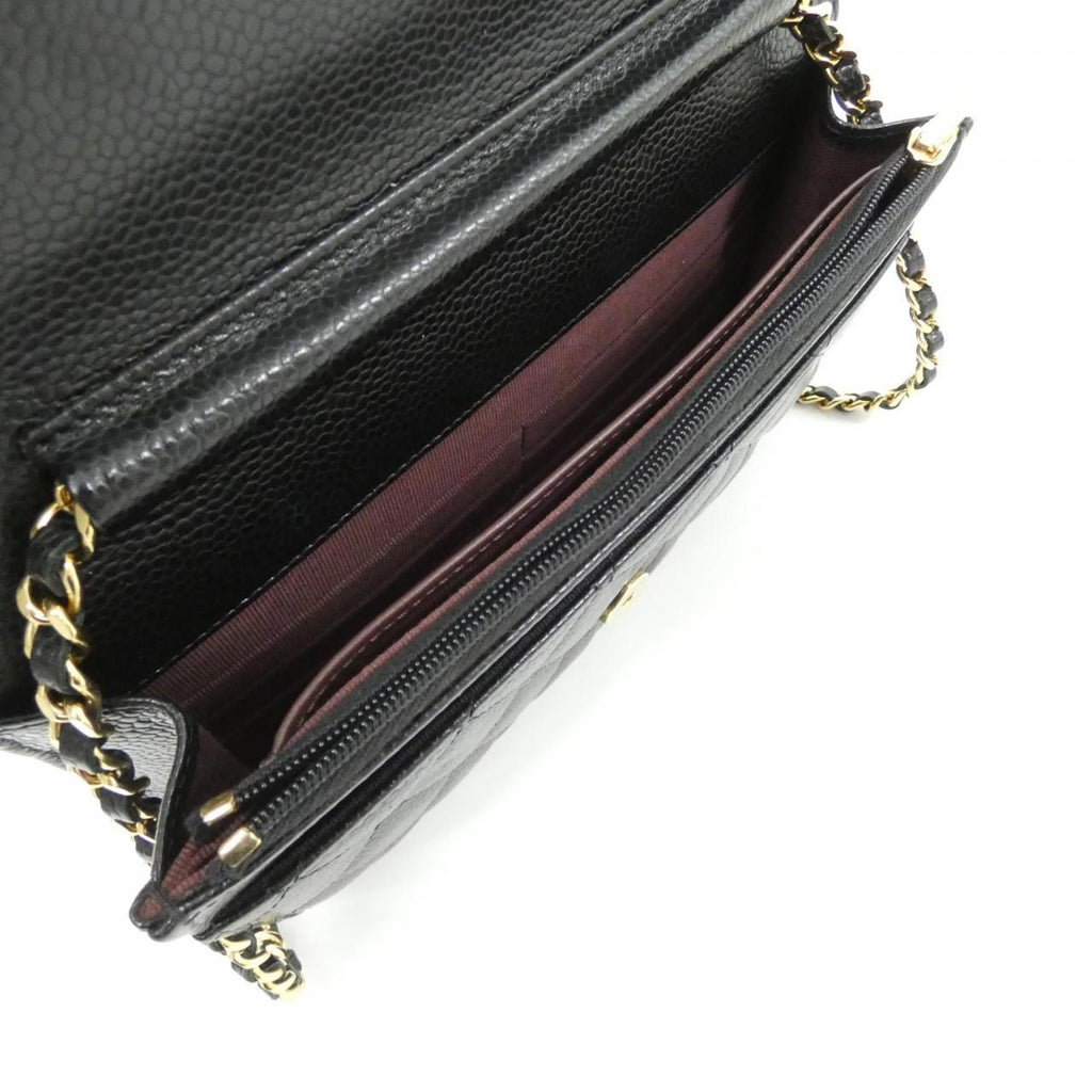 Chanel Timeless Classic Line Chain Wallet Shoulder Bag — view 8