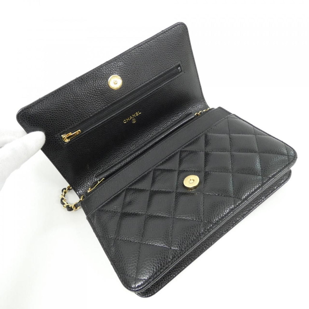 Chanel Timeless Classic Line Chain Wallet Shoulder Bag — view 6