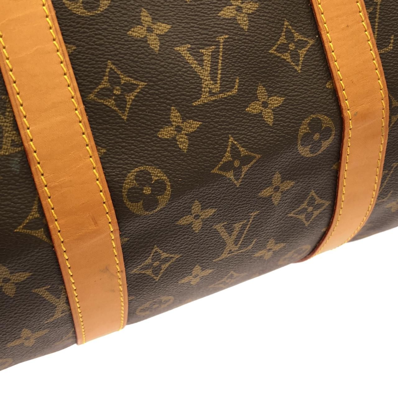 Louis Vuitton Monogram Keepall Bandouliere 55 Boston Bag — view 2