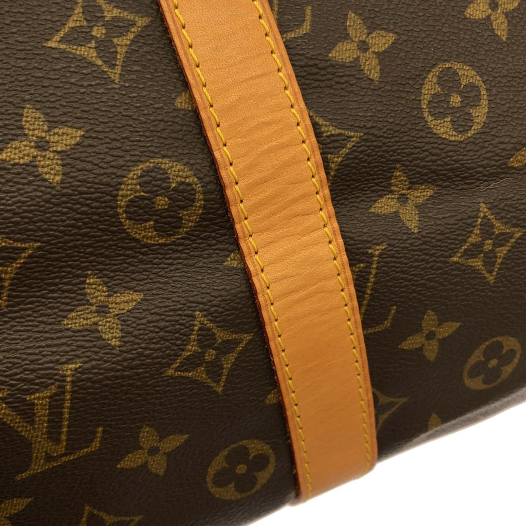 Louis Vuitton Monogram Keepall Bandouliere 55 Boston Bag — view 7