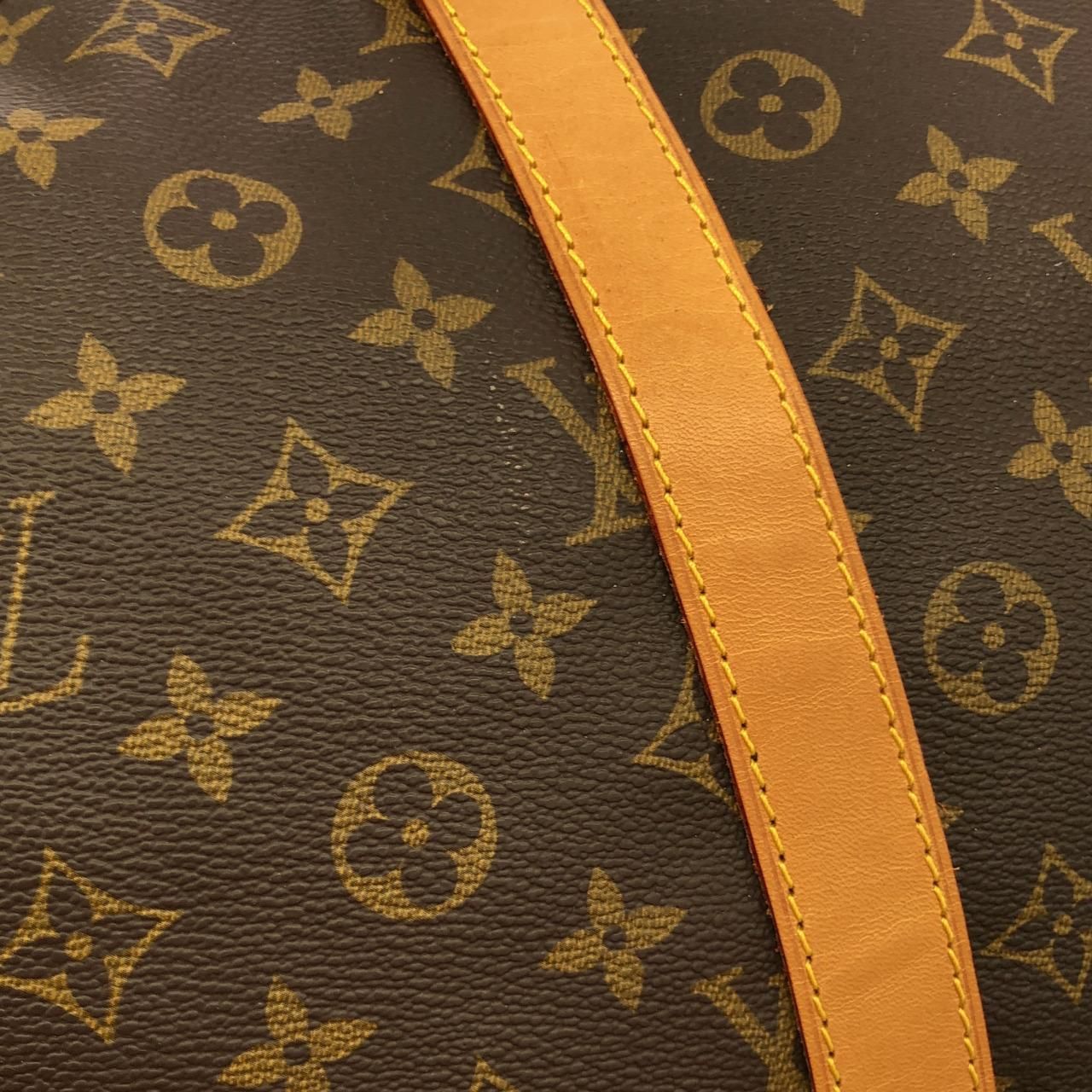 Louis Vuitton Monogram Keepall Bandouliere 55 Boston Bag — view 6