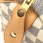 Louis Vuitton Damier Azur Speedy 25 Boston Bag — view 4