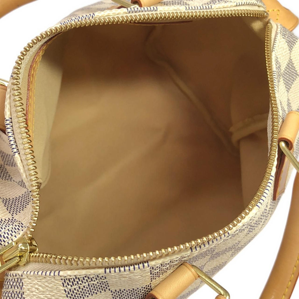 Louis Vuitton Damier Azur Speedy 25 Boston Bag — view 8