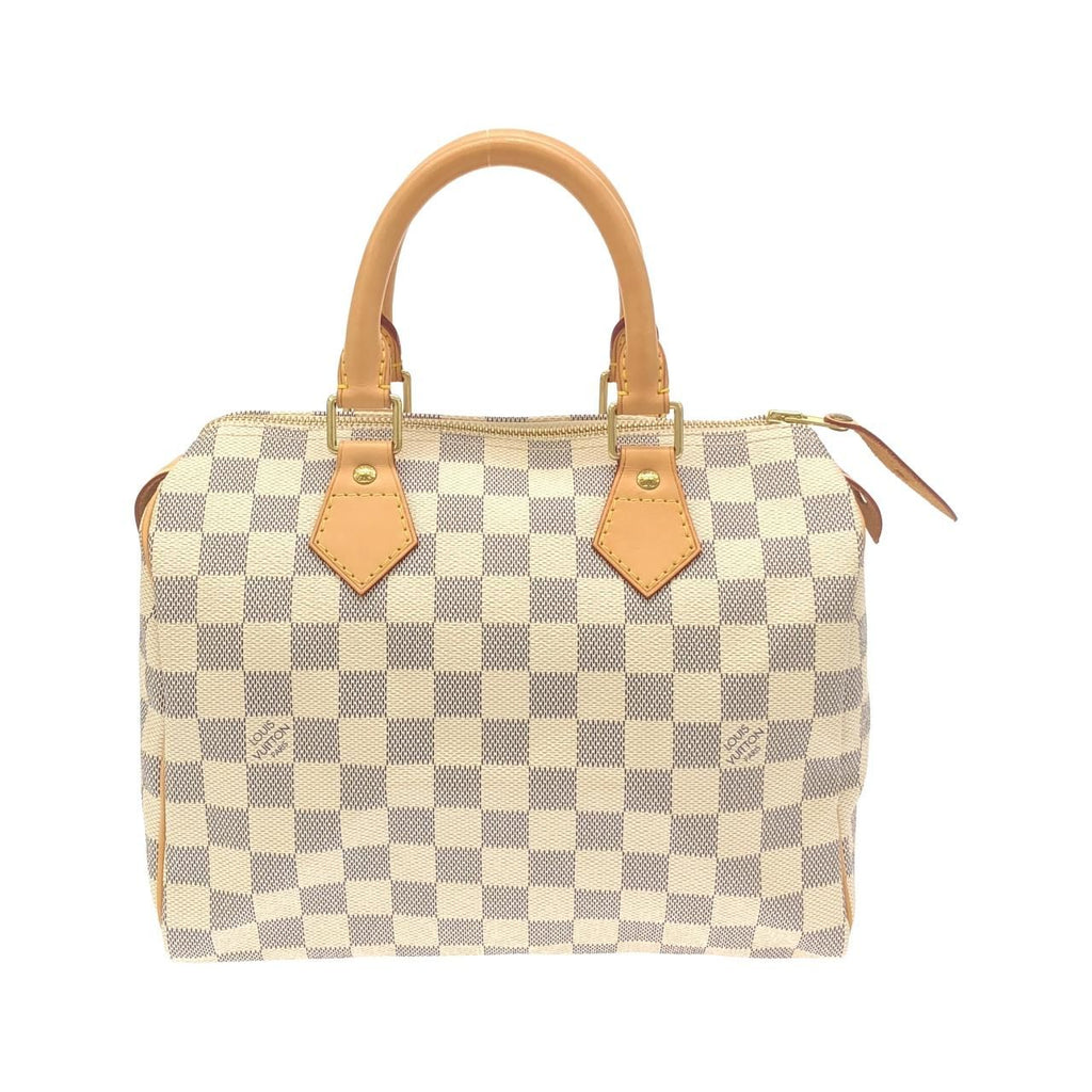 Louis Vuitton Damier Azur Speedy 25 Boston Bag