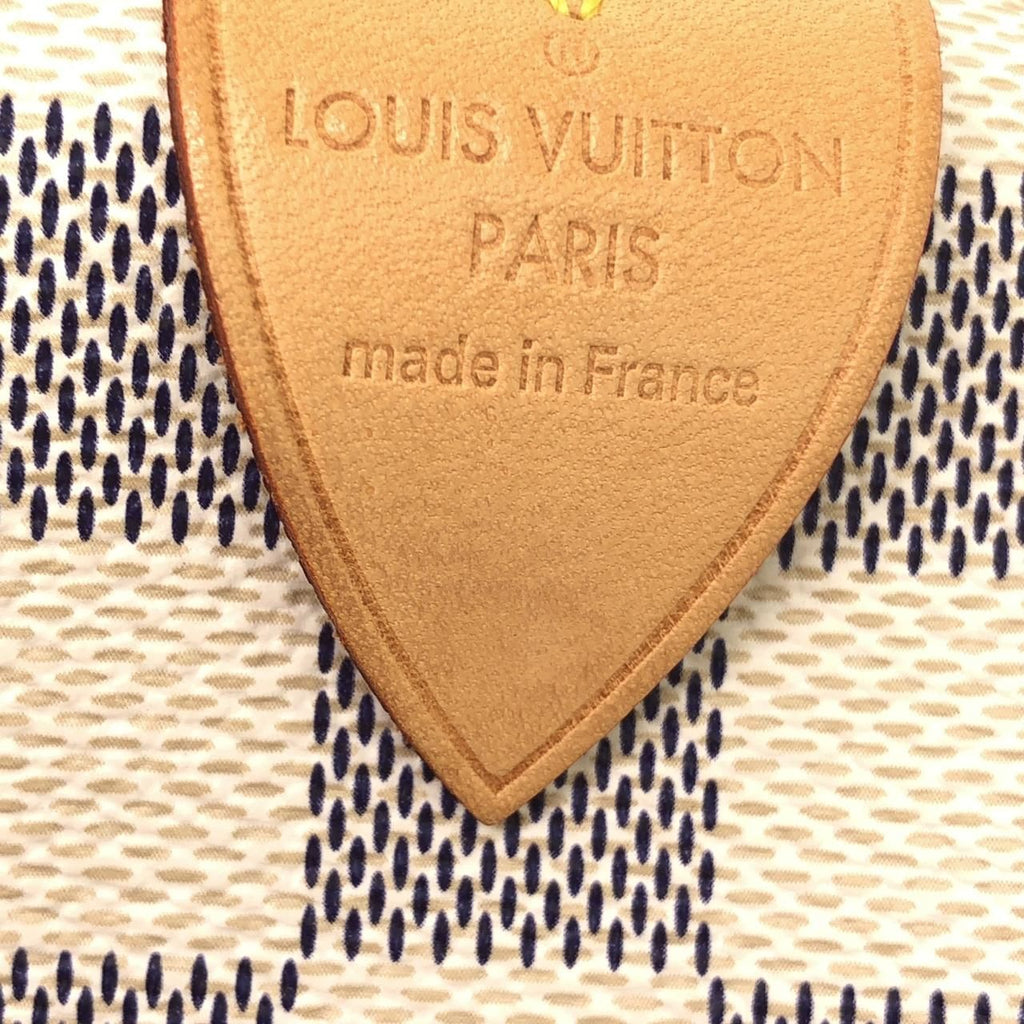 Louis Vuitton Damier Azur Speedy 25 Boston Bag — view 5