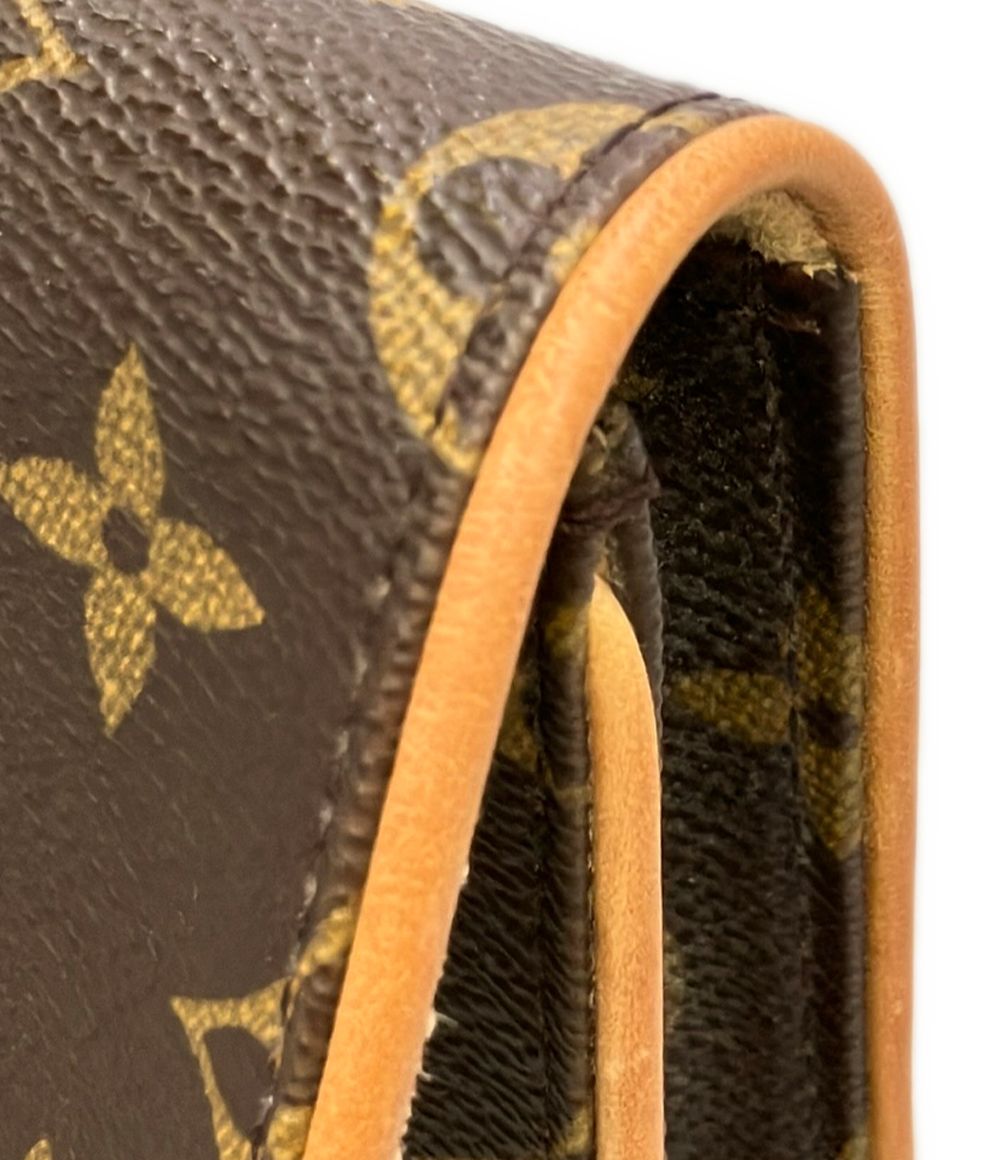 Louis Vuitton 2-Way Clutch Shoulder Bag Crossbody Pochette Twin GM Monogram — view 6