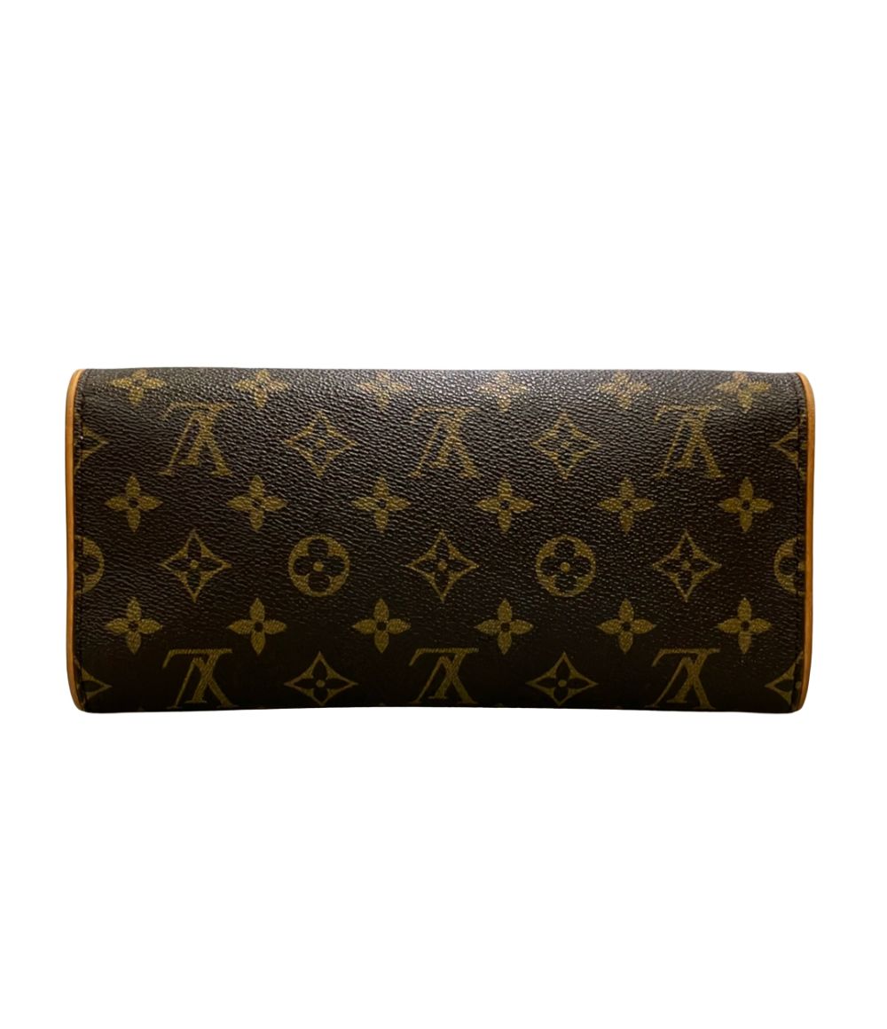 Louis Vuitton 2-Way Clutch Shoulder Bag Crossbody Pochette Twin GM Monogram — view 2