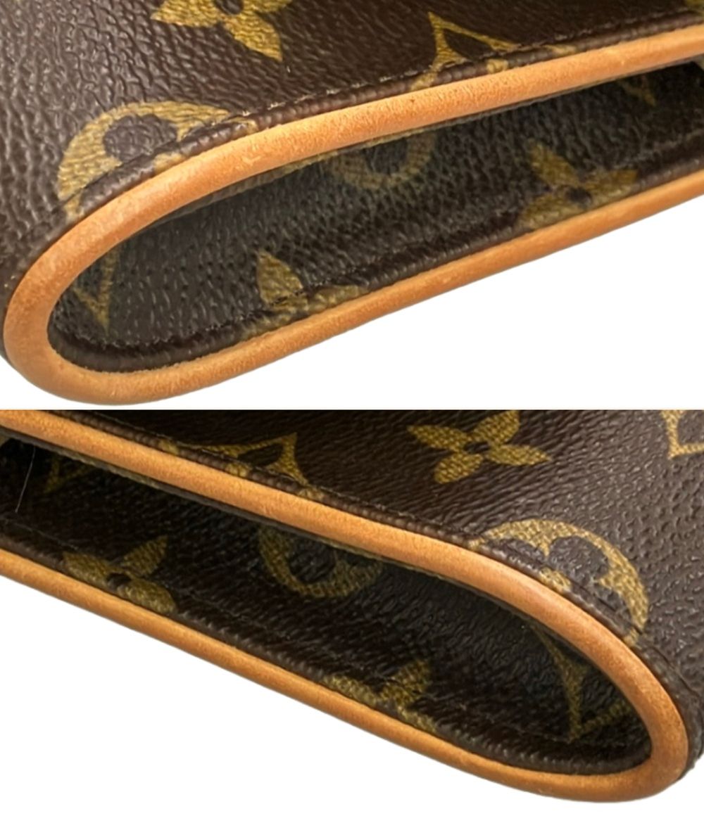 Louis Vuitton 2-Way Clutch Shoulder Bag Crossbody Pochette Twin GM Monogram — view 8