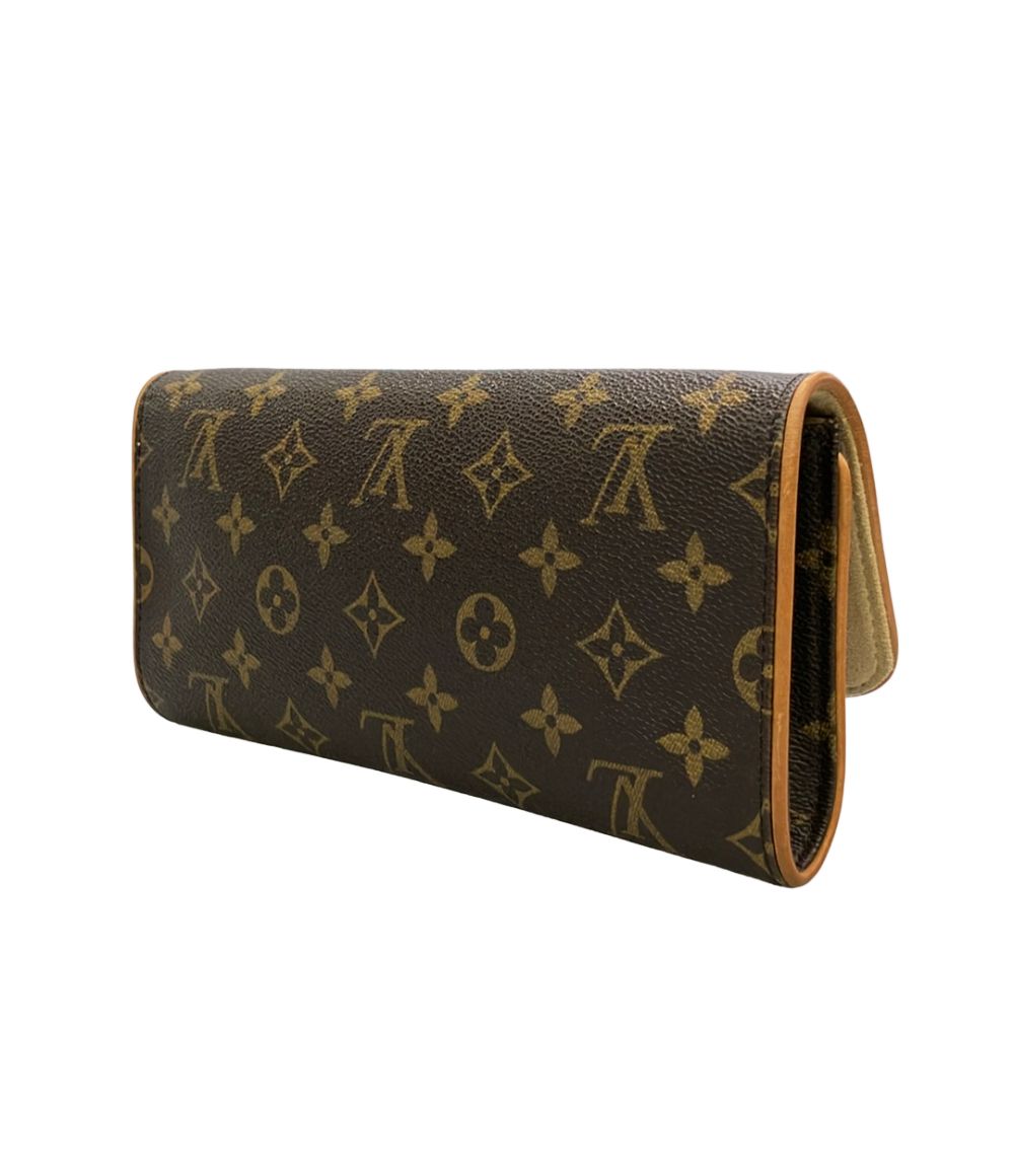 Louis Vuitton 2-Way Clutch Shoulder Bag Crossbody Pochette Twin GM Monogram — view 3