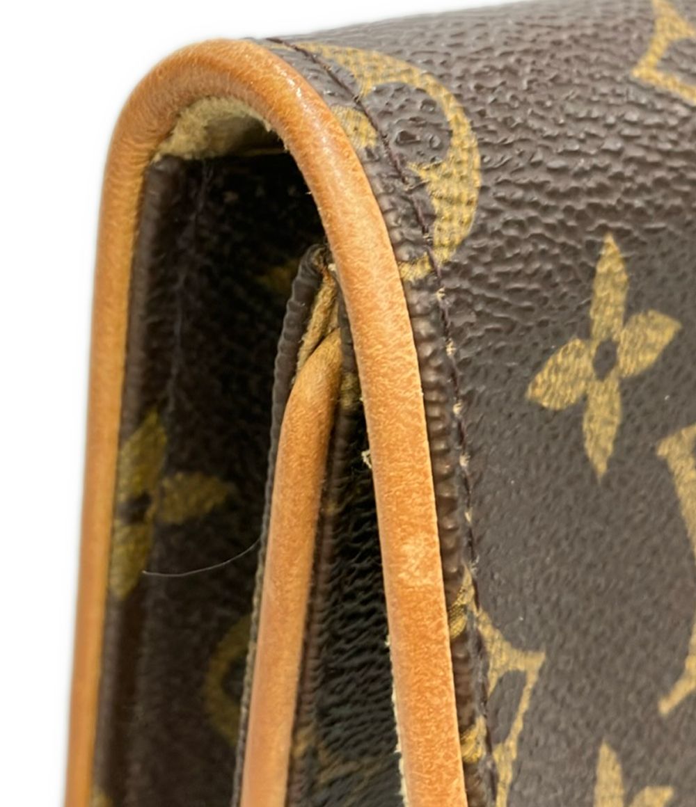 Louis Vuitton 2-Way Clutch Shoulder Bag Crossbody Pochette Twin GM Monogram — view 7