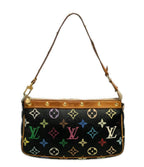 Louis Vuitton Handbag Pouch Pochette Soir Multicolor
