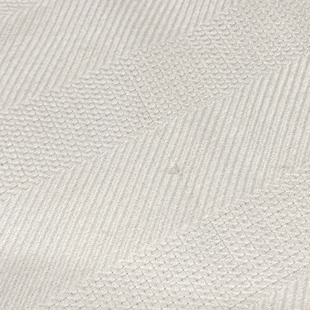 Hermes Shawl New Libris Ivory Cashmere Silk Scarf — view 5