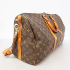 Louis Vuitton Boston Bag Monogram Keepall Bandouliere 45 Brown — view 2