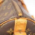 Louis Vuitton Boston Bag Monogram Keepall Bandouliere 45 Brown — view 6