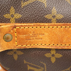 Louis Vuitton Boston Bag Monogram Keepall Bandouliere 45 Brown — view 5