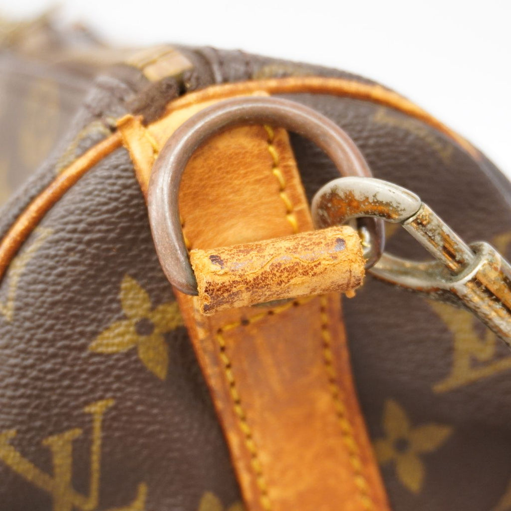 Louis Vuitton Boston Bag Monogram Keepall Bandouliere 45 Brown — view 7