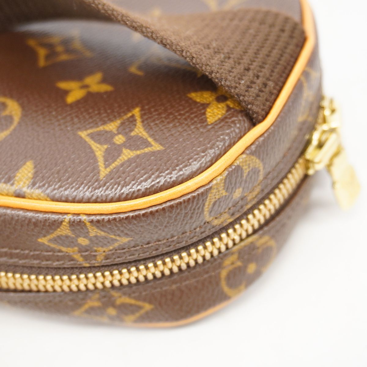 Louis Vuitton Belt Bag Monogram Pochette Gange Brown — view 8