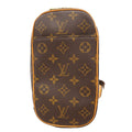 Louis Vuitton Belt Bag Monogram Pochette Gange Brown