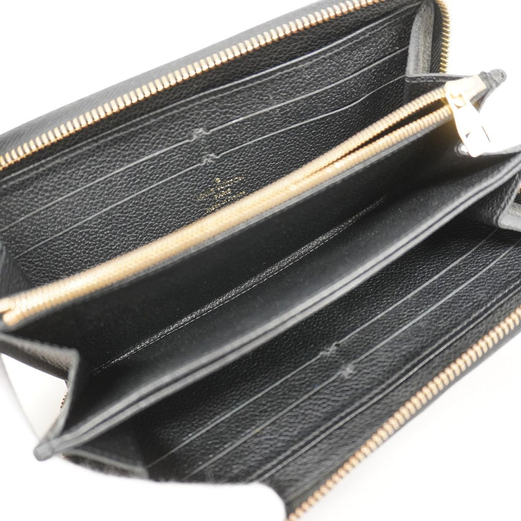 Louis Vuitton Wallet Monogram Empreinte Zippy Noir — view 3