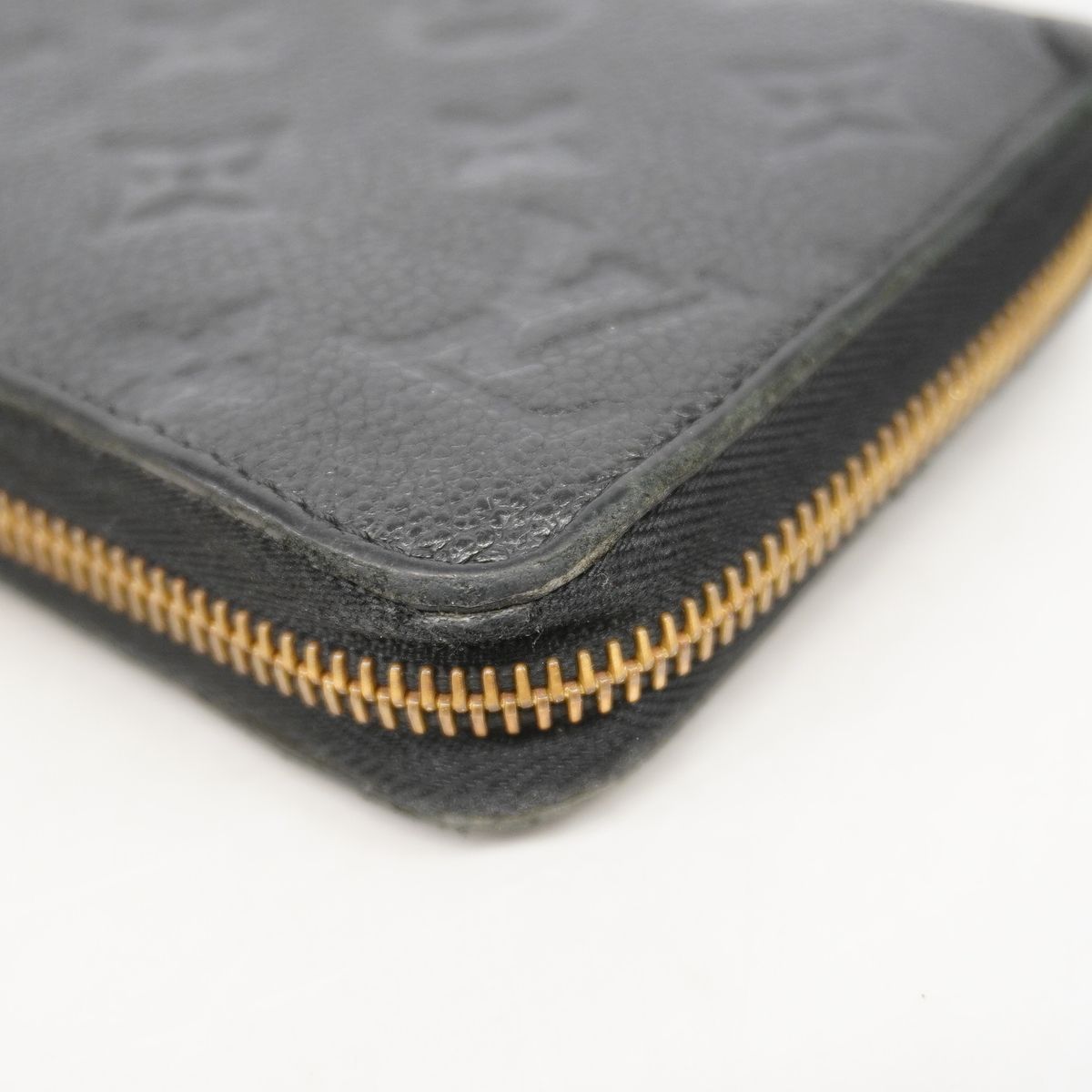 Louis Vuitton Wallet Monogram Empreinte Zippy Noir — view 6