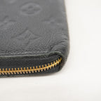Louis Vuitton Wallet Monogram Empreinte Zippy Noir — view 5