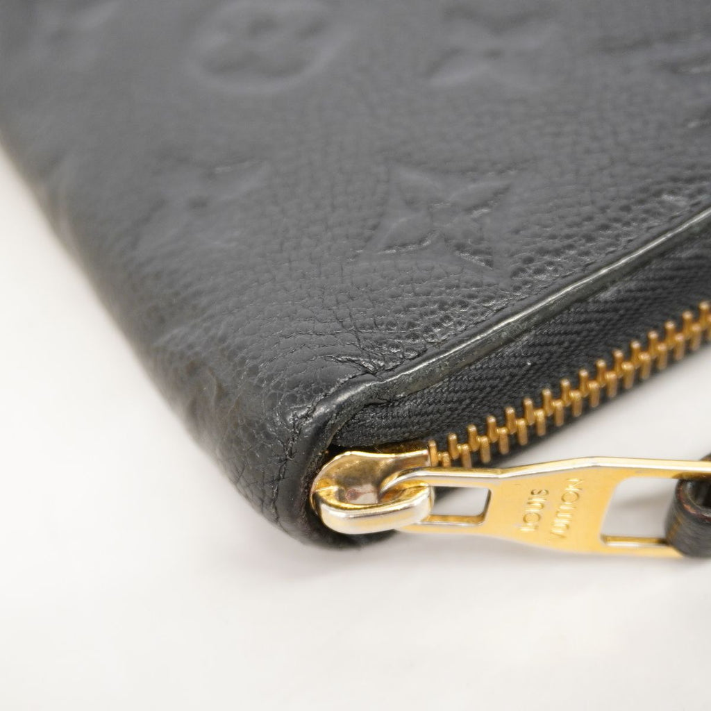 Louis Vuitton Wallet Monogram Empreinte Zippy Noir — view 7