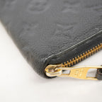 Louis Vuitton Wallet Monogram Empreinte Zippy Noir — view 7