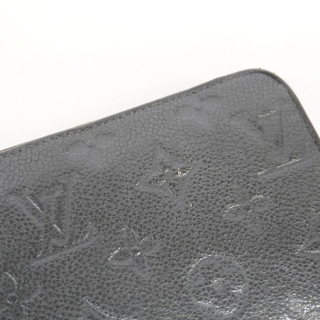 Louis Vuitton Wallet Monogram Empreinte Zippy Noir — view 8