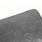 Louis Vuitton Wallet Monogram Empreinte Zippy Noir — view 8