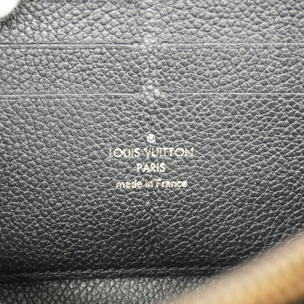 Louis Vuitton Wallet Monogram Empreinte Zippy Noir — view 4