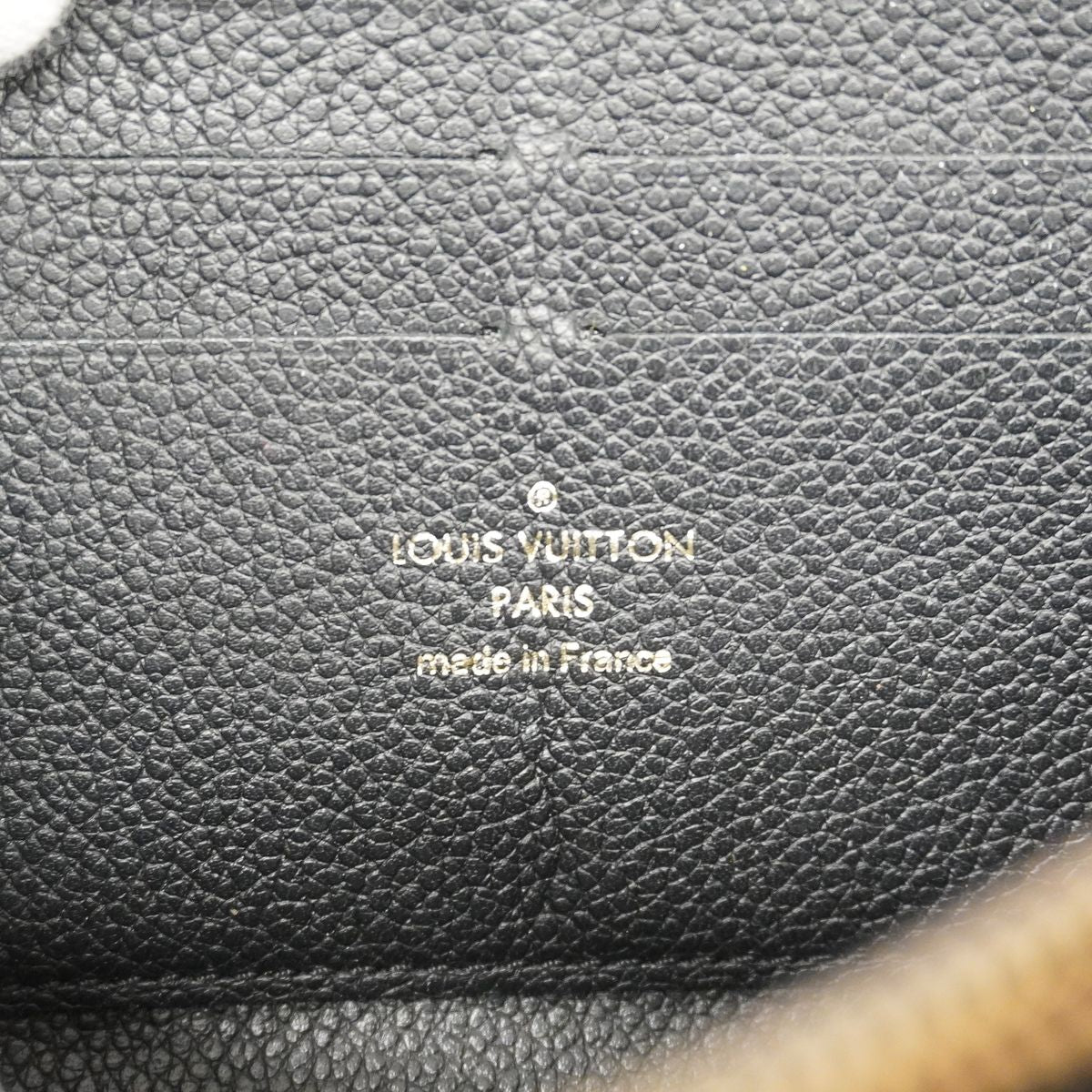 Louis Vuitton Wallet Monogram Empreinte Zippy Noir — view 4