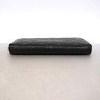 Louis Vuitton Wallet Monogram Empreinte Zippy Noir — view 2