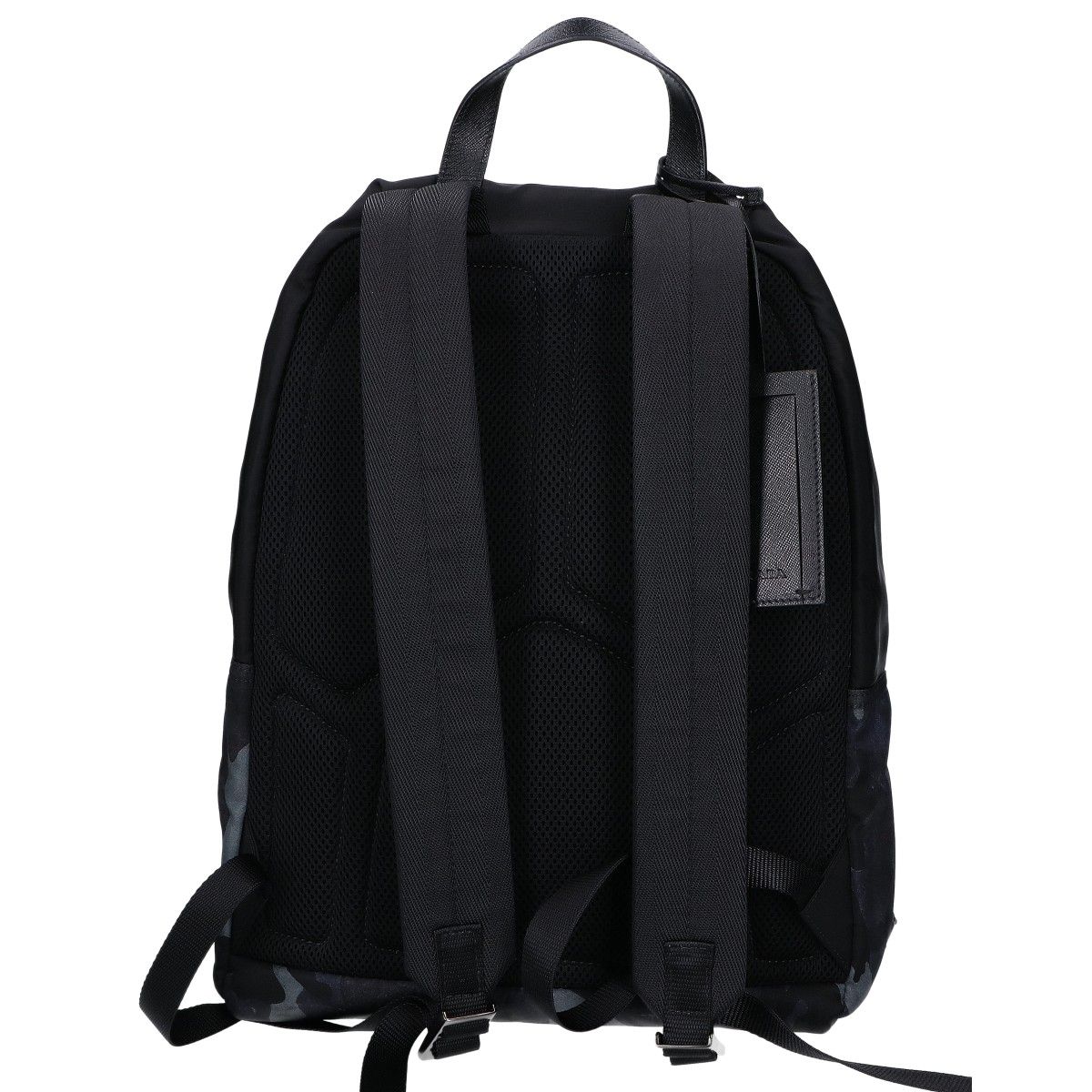 Prada Nylon Camouflage Triangle Plate Backpack — view 3