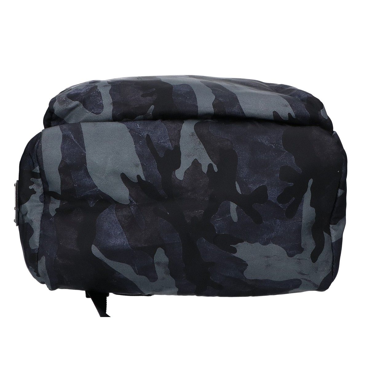 Prada Nylon Camouflage Triangle Plate Backpack — view 5