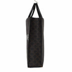 Celine Shoulder Bag Tote 2-Way Triomphe Canvas Vertical Cover Logo Brown — view 2