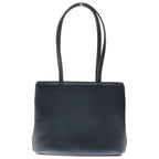 Loewe Log Leather Tote Bag Black — view 2