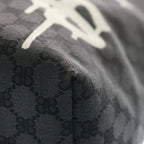 Gucci the Hacker Project Large Tote Bag Canvas Black — view 6