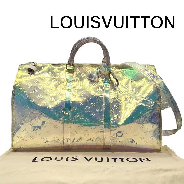 Louis Vuitton Monogram Rythme Virgil Abloh 2-Way Keepall 50 Boston Bag