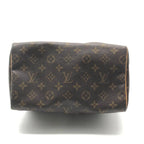 Louis Vuitton Monogram Speedy 25 Hand Mini Boston Bag Leather Brown — view 4