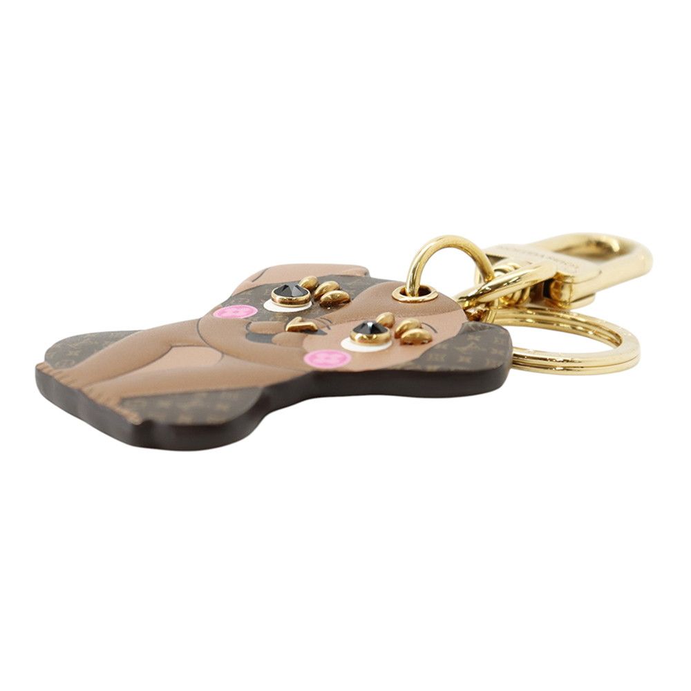 Louis Vuitton Bag Charm Monogram Porte Cles LV Puppy Key Holder — view 2