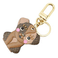 Louis Vuitton Bag Charm Monogram Porte Cles LV Puppy Key Holder