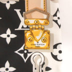 Louis Vuitton Bandeau Confidential Monogram Scarf All Over Chain Silk Black — view 4