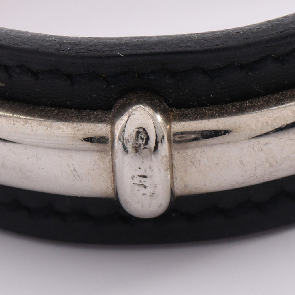 Hermes Bangle Agata Leather Bracelet — view 8