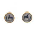 Hermes Earrings Colosseum Gold