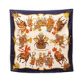 Hermes Scarf Carre 90 les Fetes du Roi Soleil Silk