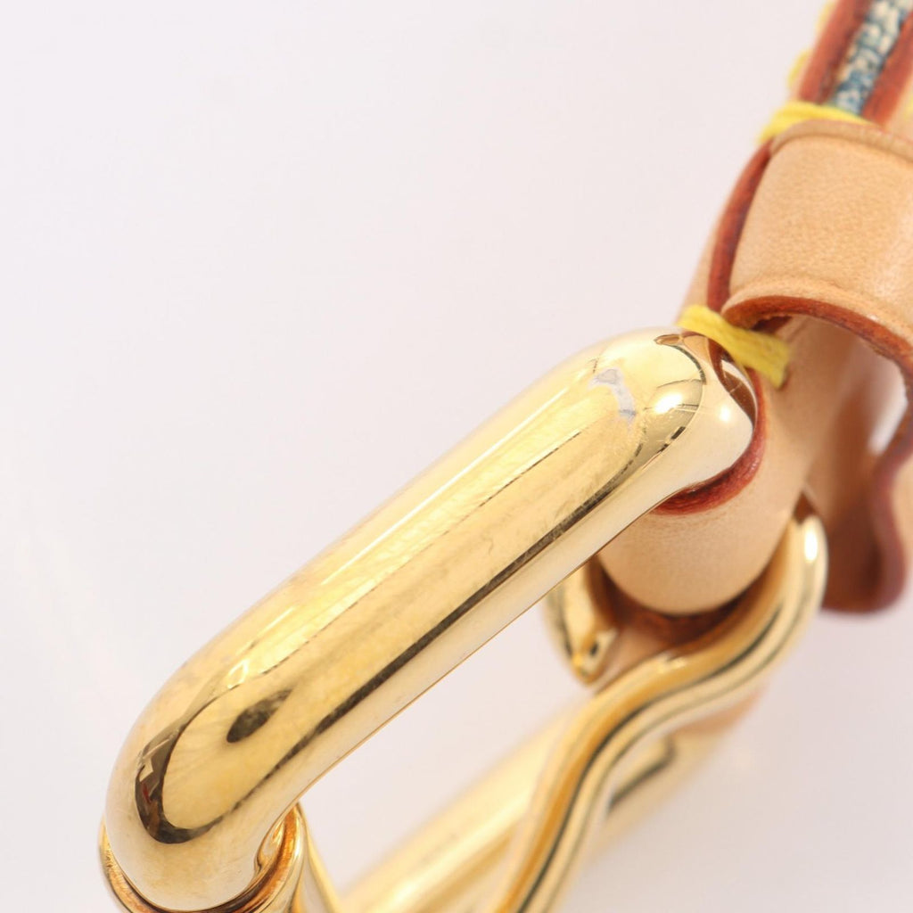 Louis Vuitton Belt Ceinture Monogram Denim Gold — view 7