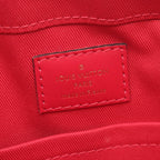 Louis Vuitton Shoulder Bag Saintonge Monogram Freesia Canvas Leather — view 4