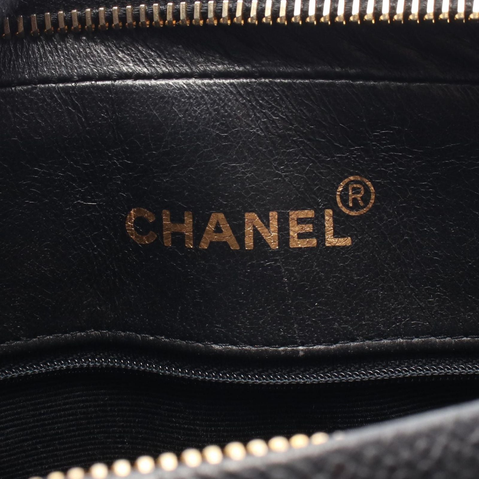 Chanel Shoulder Bag Quilted Coco Ball Black Caviar Leather Chain — view 4