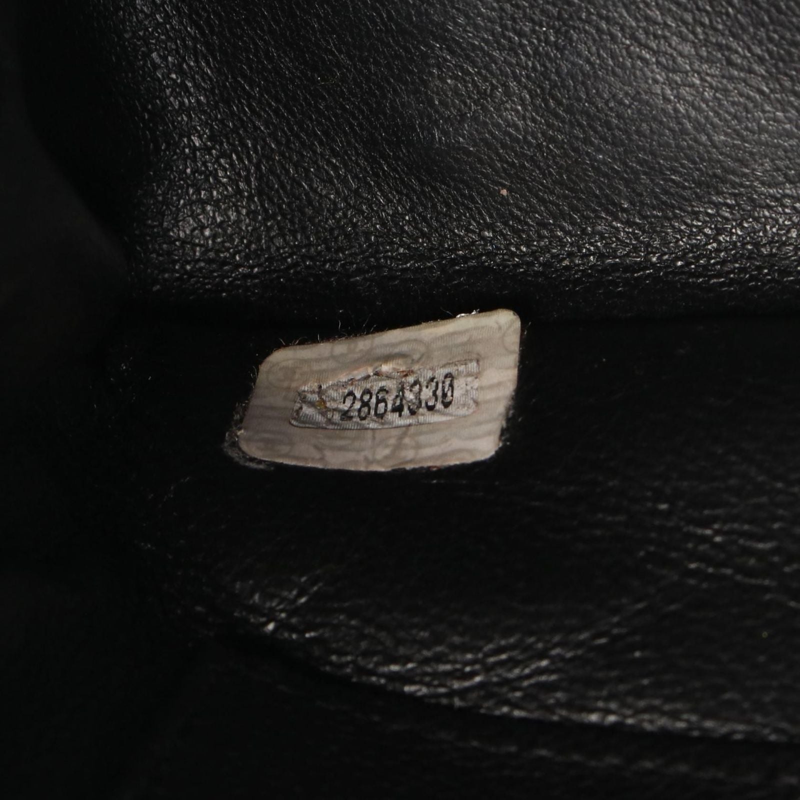 Chanel Shoulder Bag Quilted Coco Ball Black Caviar Leather Chain — view 5